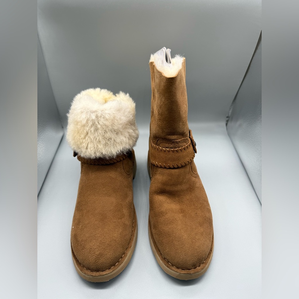UGG Women's Cedric CHESTNUT Boots / Size 6.5 Womens/ NIB - Picture 7 of 11